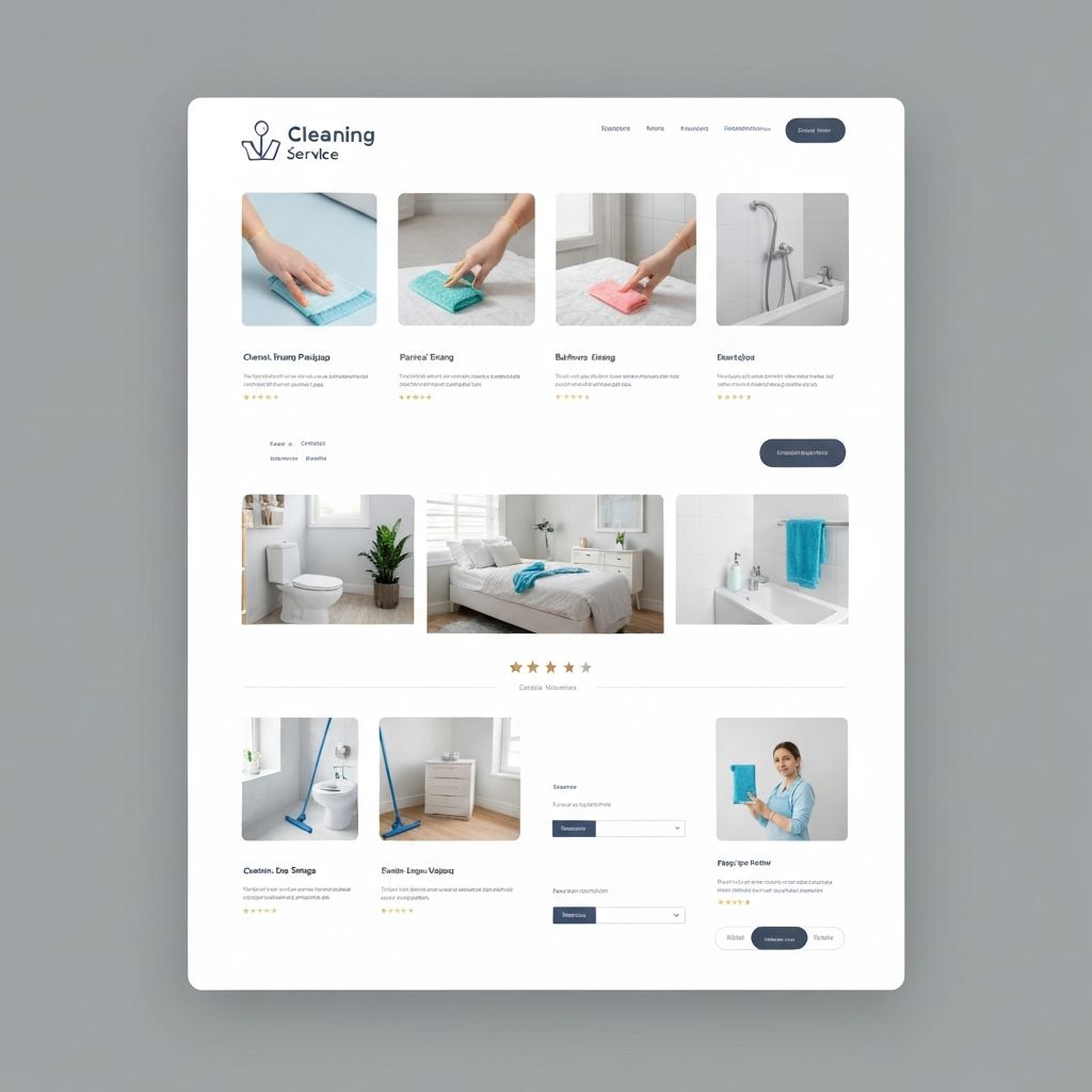 Cleaning Company Website