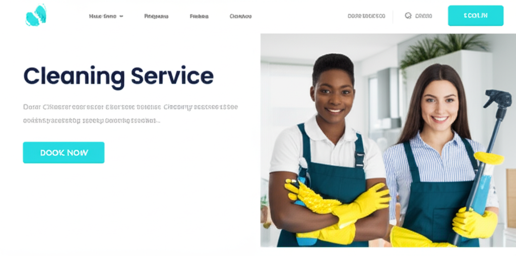 Cleaning Company Website